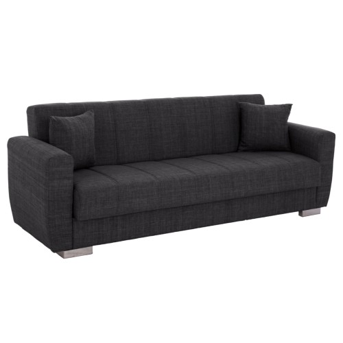 Καναπές Κρεβάτι Τριθέσιος Art Maison Decatur - Gray (215x80x77εκ.)