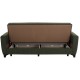 Καναπές Κρεβάτι Τριθέσιος Art Maison Florence - Dark Olive (215x84x88εκ.)