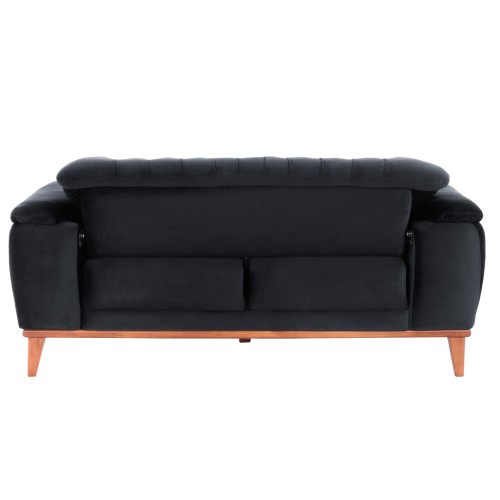Καναπές Κρεβάτι Διθέσιος Art Maison Demopolis - Black (180x95x80εκ.)
