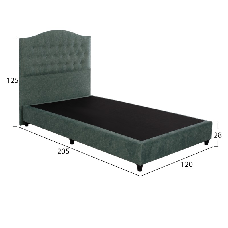 Κρεβάτι Art Maison California - Green (Για Στρώμα 120x200εκ.) Κρεβάτι Art Maison California - Green (Για Στρώμα 120x200εκ.)