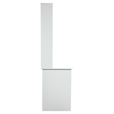 ΓΡΑΦΕΙΟ ΜΕ ΒΙΒΛΙΟΘΗΚΗ-ΡΑΦΙΕΡΑ ART MAISON HUNTAIL ΛΕΥΚΟ 120x55,5x182,5 εκ.