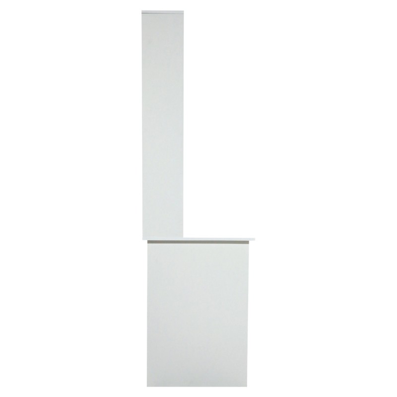 ΓΡΑΦΕΙΟ ΜΕ ΒΙΒΛΙΟΘΗΚΗ-ΡΑΦΙΕΡΑ ART MAISON HUNTAIL ΛΕΥΚΟ 120x55,5x182,5 εκ.