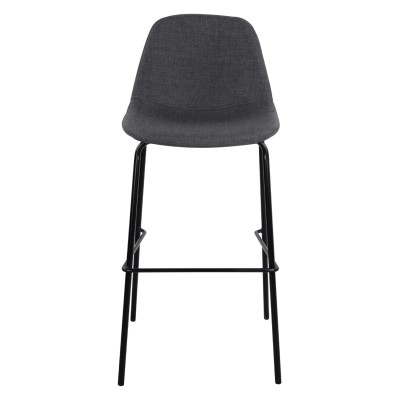 Σκαμπώ Μπαρ Art Maison Jefferson - Gray (47x51x96εκ.)