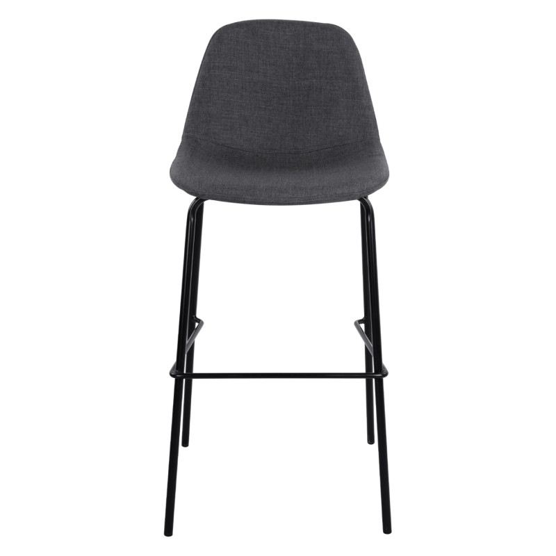 Σκαμπώ Μπαρ Art Maison Jefferson - Gray (47x51x96εκ.)