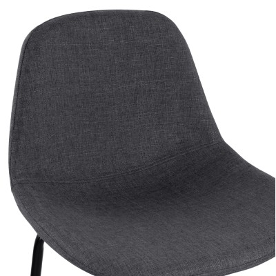 Σκαμπώ Μπαρ Art Maison Jefferson - Gray (47x51x96εκ.)