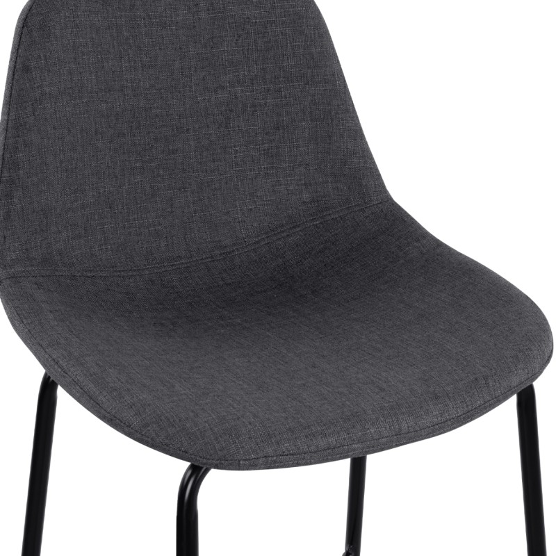 Σκαμπώ Μπαρ Art Maison Jefferson - Gray (47x51x96εκ.)