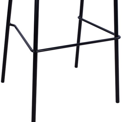 Σκαμπώ Μπαρ Art Maison Jefferson - Gray (47x51x96εκ.)