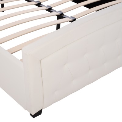 ΚΡΕΒΑΤΙ ART MAISON ALANDROAL - WHITE (ΓΙΑ ΣΤΡΩΜΑ 150x200 εκ.) ΚΡΕΒΑΤΙ ART MAISON ALANDROAL - WHITE (ΓΙΑ ΣΤΡΩΜΑ 150x200 εκ.)