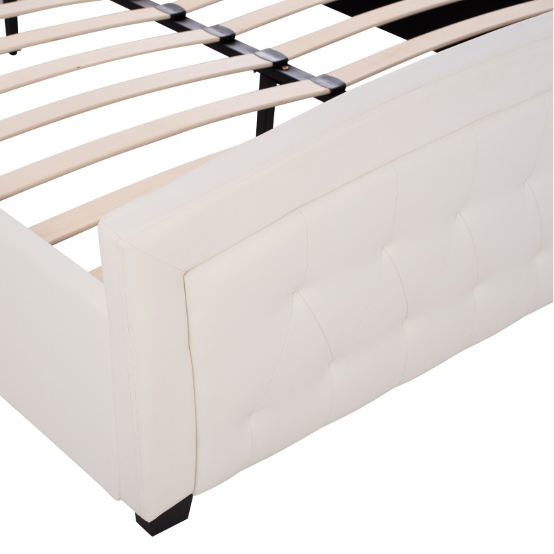 ΚΡΕΒΑΤΙ ART MAISON ALANDROAL - WHITE (ΓΙΑ ΣΤΡΩΜΑ 150x200 εκ.) ΚΡΕΒΑΤΙ ART MAISON ALANDROAL - WHITE (ΓΙΑ ΣΤΡΩΜΑ 150x200 εκ.)