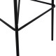 Σκαμπώ Μπαρ Art Maison Jefferson - Black (56,5x47x106εκ.)