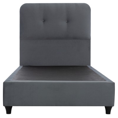 ΚΡΕΒΑΤΙ ART MAISON CASCAIS - GREY (ΓΙΑ ΣΤΡΩΜΑ 90x200 εκ.) ΚΡΕΒΑΤΙ ART MAISON CASCAIS - GREY (ΓΙΑ ΣΤΡΩΜΑ 90x200 εκ.)