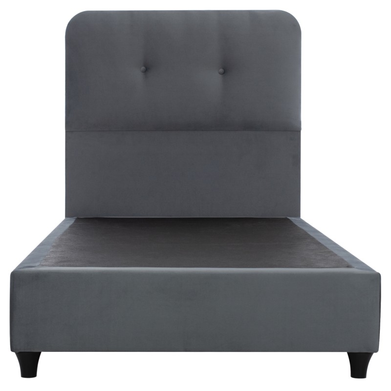 ΚΡΕΒΑΤΙ ART MAISON CASCAIS - GREY (ΓΙΑ ΣΤΡΩΜΑ 90x200 εκ.) ΚΡΕΒΑΤΙ ART MAISON CASCAIS - GREY (ΓΙΑ ΣΤΡΩΜΑ 90x200 εκ.)