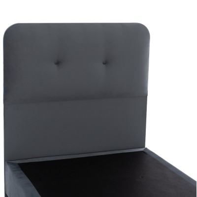 ΚΡΕΒΑΤΙ ART MAISON CASCAIS - GREY (ΓΙΑ ΣΤΡΩΜΑ 90x200 εκ.) ΚΡΕΒΑΤΙ ART MAISON CASCAIS - GREY (ΓΙΑ ΣΤΡΩΜΑ 90x200 εκ.)