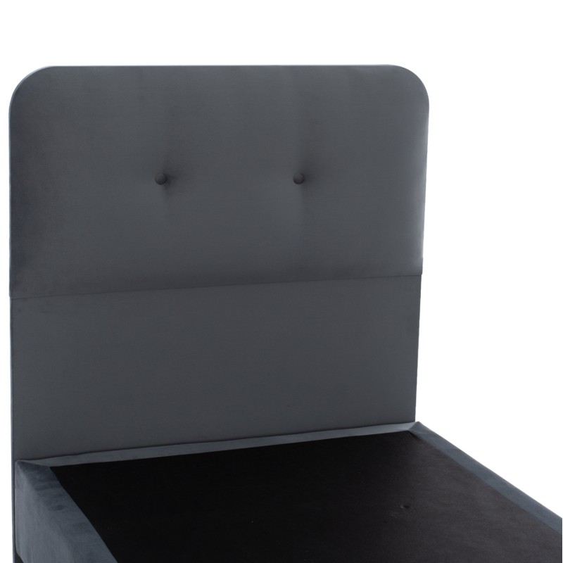ΚΡΕΒΑΤΙ ART MAISON CASCAIS - GREY (ΓΙΑ ΣΤΡΩΜΑ 90x200 εκ.) ΚΡΕΒΑΤΙ ART MAISON CASCAIS - GREY (ΓΙΑ ΣΤΡΩΜΑ 90x200 εκ.)