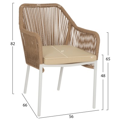 ΠΟΛΥΘΡΟΝΑ ART MAISON DAVENPORT - WHITE BEIGE (56x66x82εκ.) ΠΟΛΥΘΡΟΝΑ ART MAISON DAVENPORT - WHITE BEIGE (56x66x82εκ.)