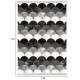 ΧΑΛΙ ΣΑΛΟΝΙΟΥ ΜΕ ΚΡΟΣΙΑ Art Maison Reston - Black White (120x170εκ.)