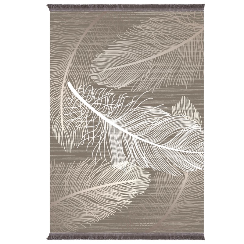 ΧΑΛΙ ΣΑΛΟΝΙΟΥ ΜΕ ΚΡΟΣΙΑ Art Maison Reston - Brown White Wings (180x280εκ.) ΧΑΛΙ ΣΑΛΟΝΙΟΥ ΜΕ ΚΡΟΣΙΑ Art Maison Reston - Brown White Wings (180x280εκ.)
