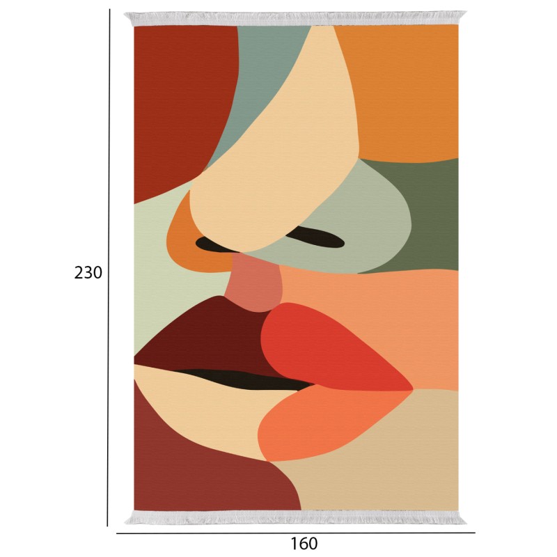 ΧΑΛΙ ΣΑΛΟΝΙΟΥ ΜΕ ΚΡΟΣΙΑ Art Maison Reston - Multicolor Lips (160x230εκ.) ΧΑΛΙ ΣΑΛΟΝΙΟΥ ΜΕ ΚΡΟΣΙΑ Art Maison Reston - Multicolor Lips (160x230εκ.)