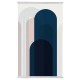 ΧΑΛΙ ΣΑΛΟΝΙΟΥ ΜΕ ΚΡΟΣΙΑ Art Maison Reston - Multicolor Shapes (120x170εκ.)