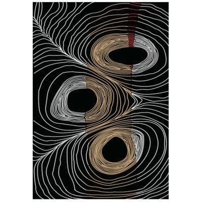 ΧΑΛΙ ΣΑΛΟΝΙΟΥ ΜΕ ΚΡΟΣΙΑ Art Maison Reston - Black Gold Circles (120x170εκ.) ΧΑΛΙ ΣΑΛΟΝΙΟΥ ΜΕ ΚΡΟΣΙΑ Art Maison Reston - Black Gold Circles (120x170εκ.)