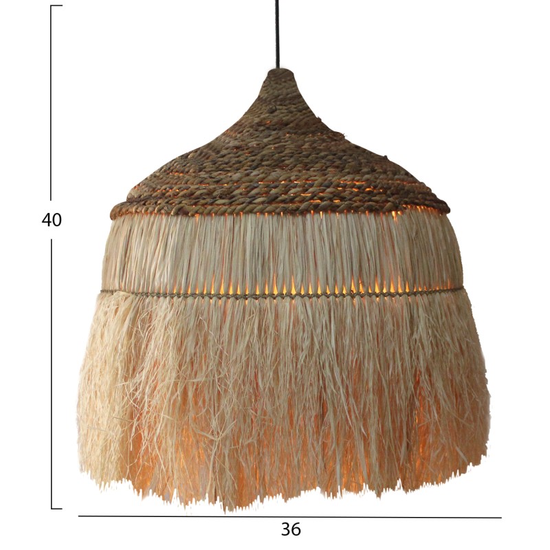 ΦΩΤΙΣΤΙΚΟ ΟΡΟΦΗΣ ART MAISON STARHAWK ΜΕ ΚΑΠΕΛΟ ΑΠΟ ΙΝΕΣ ΣΙΖΑΛ ΣΕ ΦΥΣΙΚΟ 36x36x40Υεκ.