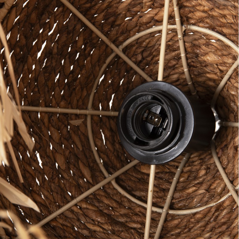 ΦΩΤΙΣΤΙΚΟ ΟΡΟΦΗΣ ART MAISON STARHAWK ΜΕ ΚΑΠΕΛΟ ΑΠΟ ΙΝΕΣ ΣΙΖΑΛ ΣΕ ΦΥΣΙΚΟ 36x36x40Υεκ.