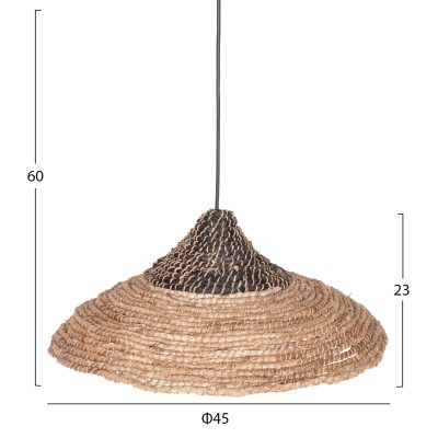 Φωτιστικό Οροφής Art Maison Bolus - Natural Black (Φ45x23-60εκ.) Φωτιστικό Οροφής Art Maison Bolus - Natural Black (Φ45x23-60εκ.)