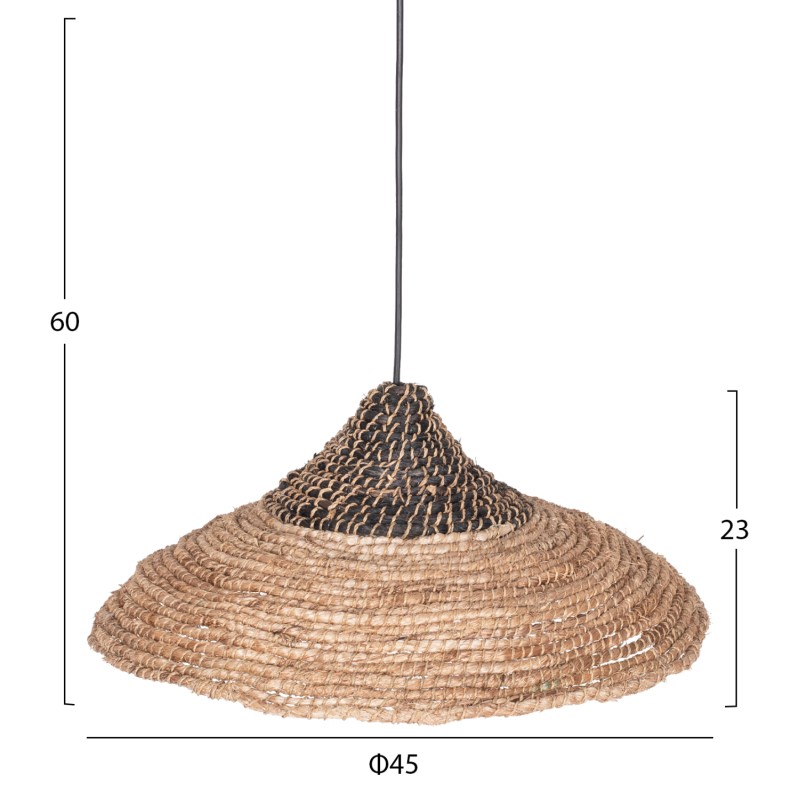 Φωτιστικό Οροφής Art Maison Bolus - Natural Black (Φ45x23-60εκ.) Φωτιστικό Οροφής Art Maison Bolus - Natural Black (Φ45x23-60εκ.)