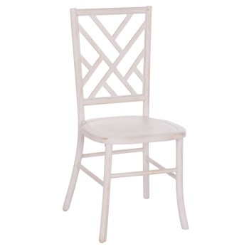 ΚΑΡΕΚΛΑ ART MAISON LEONERO ΑΠΟ ΞΥΛΟ ΤΟΟΝ WHITE WASH 44.5x48x96Υεκ.