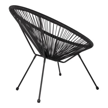 ΠΟΛΥΘΡΟΝΑ ART MAISON MICHIGAN - BLACK (70x73x79εκ.)