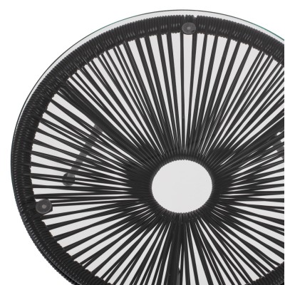 ΤΡΑΠΕΖΙ ART MAISON AMSTERDAM - BLACK (Φ47x45εκ.)