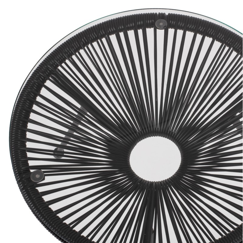 ΤΡΑΠΕΖΙ ART MAISON AMSTERDAM - BLACK (Φ47x45εκ.)