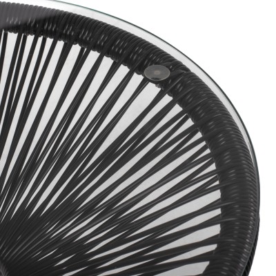 ΤΡΑΠΕΖΙ ART MAISON AMSTERDAM - BLACK (Φ47x45εκ.)