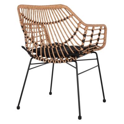 ΠΟΛΥΘΡΟΝΑ ART MAISON AMSTERDAM - NATURAL BLACK (58,5x60,5x80εκ.) ΠΟΛΥΘΡΟΝΑ ART MAISON AMSTERDAM - NATURAL BLACK (58,5x60,5x80εκ.)
