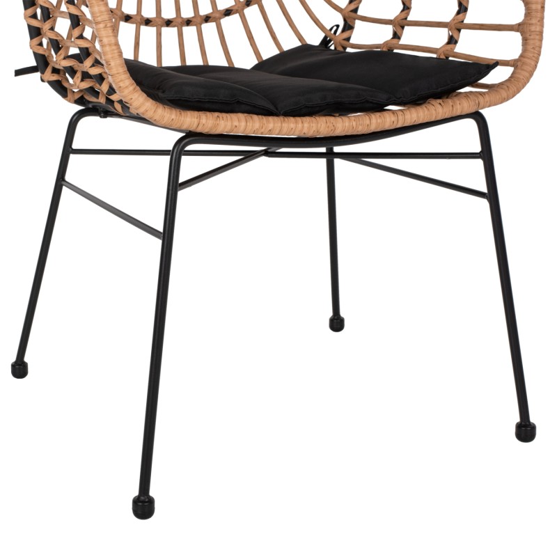 ΠΟΛΥΘΡΟΝΑ ART MAISON AMSTERDAM - NATURAL BLACK (58,5x60,5x80εκ.) ΠΟΛΥΘΡΟΝΑ ART MAISON AMSTERDAM - NATURAL BLACK (58,5x60,5x80εκ.)