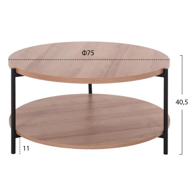ΤΡΑΠΕΖΙ ΣΑΛΟΝΙΟΥ ART MAISON FRESNO - NATURAL (Φ75x40,5εκ) ΤΡΑΠΕΖΙ ΣΑΛΟΝΙΟΥ ART MAISON FRESNO - NATURAL (Φ75x40,5εκ)