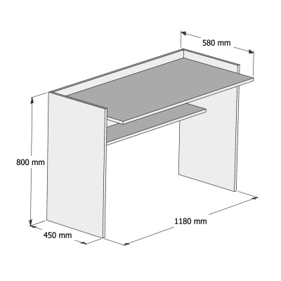 ΓΡΑΦΕΙΟ Art Maison Redmond - Sonama White (118x58x80εκ.) ΓΡΑΦΕΙΟ Art Maison Redmond - Sonama White (118x58x80εκ.)