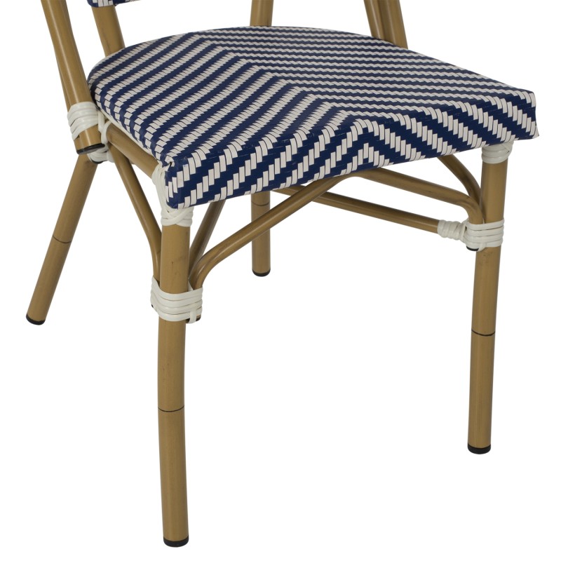 ΚΑΡΕΚΛΑ ART MAISON TELFORD - BLUE WHITE (46x56x88Y εκ.) ΚΑΡΕΚΛΑ ART MAISON TELFORD - BLUE WHITE (46x56x88Y εκ.)