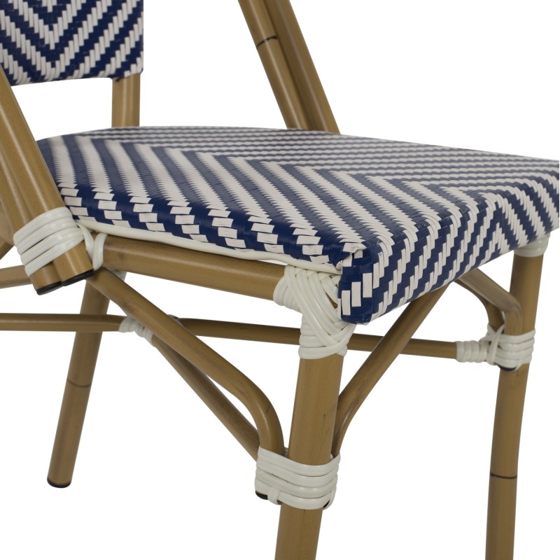 ΚΑΡΕΚΛΑ ART MAISON TELFORD - BLUE WHITE (46x56x88Y εκ.) ΚΑΡΕΚΛΑ ART MAISON TELFORD - BLUE WHITE (46x56x88Y εκ.)