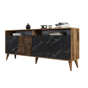 ΜΠΟΥΦΕΣ ART MAISON CHICO - BLACK (180x35x78.6εκ.)
