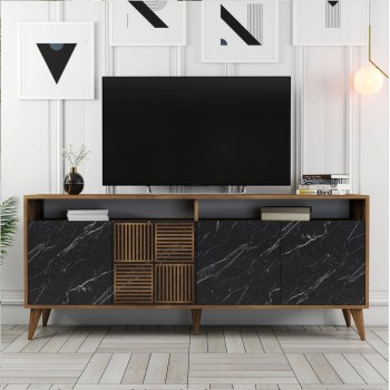 ΜΠΟΥΦΕΣ ART MAISON CHICO - BLACK (180x35x78.6εκ.)