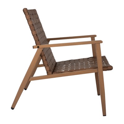 ΠΟΛΥΘΡΟΝΑ ART MAISON GARGOYLE ΜΕΤΑΛΛΟ ΟΨΗ ΞΥΛΟΥ & RATTAN ΔΕΡΜΑ-LOOK 63,5x75,5x77εκ.