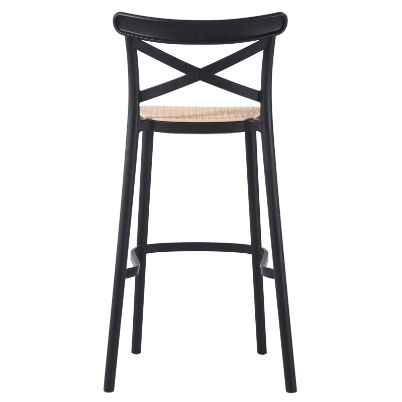 ΣΚΑΜΠΟ ΠΟΛΥΠΡΟΠΥΛΕΝΙΟΥ ART MAISON MAGUS ΜΕ ΠΛΑΤΗ ΜΑΥΡΟ ΜΕ ΜΠΕΖ ΚΑΘΙΣΜΑ 41x49x102Υεκ.