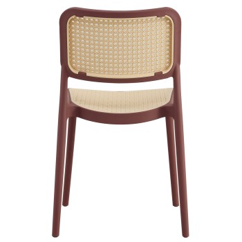 ΚΑΡΕΚΛΑ ΠΟΛΥΠΡΟΠΥΛΕΝΙΟΥ ART MAISON HARLOW ΚΕΡΑΜΙΔΙ ME ΜΠΕΖ ΨΑΘΑ 41x49x102Υ εκ.