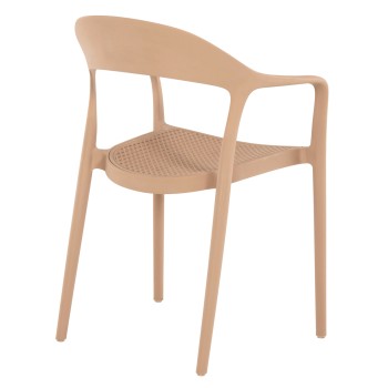 ΠΟΛΥΘΡΟΝΑ ΠΟΛΥΠΡΟΠΥΛΕΝΙΟΥ ART MAISON JARVIS ΚΑΠΟΥΤΣΙΝΟ 57x53x81Υ