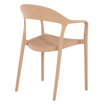 ΠΟΛΥΘΡΟΝΑ ΠΟΛΥΠΡΟΠΥΛΕΝΙΟΥ ART MAISON JARVIS ΚΑΠΟΥΤΣΙΝΟ 57x53x81Υ