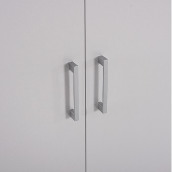 ΝΤΟΥΛΑΠΑ 2ΦΥΛΛΗ ART MAISON BARBOACH ΜΕ ΤΡΙΑ ΡΑΦΙΑ ΜΕΛΑΜΙΝΗ ΛΕΥΚΗ 60Χ43Χ181Υεκ.