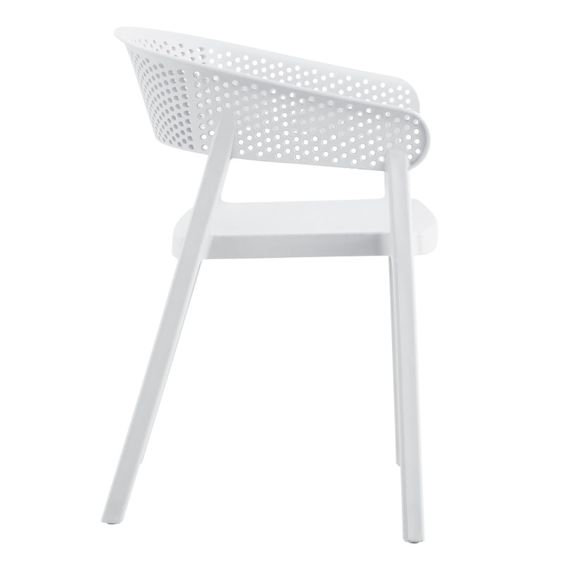 ΠΟΛΥΘΡΟΝΑ ART MAISON VANDALIA - WHITE (53,5x50,5x73εκ.)