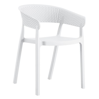 ΠΟΛΥΘΡΟΝΑ ART MAISON VANDALIA - WHITE (53,5x50,5x73εκ.)