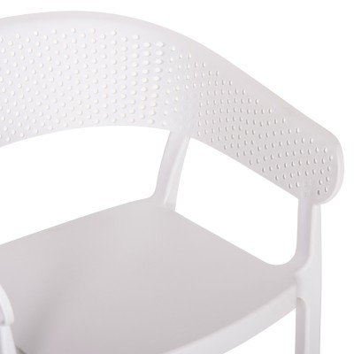 ΠΟΛΥΘΡΟΝΑ ART MAISON VANDALIA - WHITE (53,5x50,5x73εκ.)